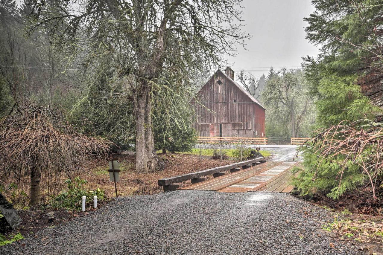 Chic Farmhouse With Creek In Heart Of Wine Country! 맥민빌 외부 사진